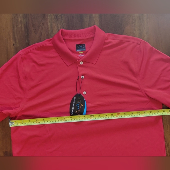 NWT Greg Norman Golf Shirt L - Picture 3 of 8